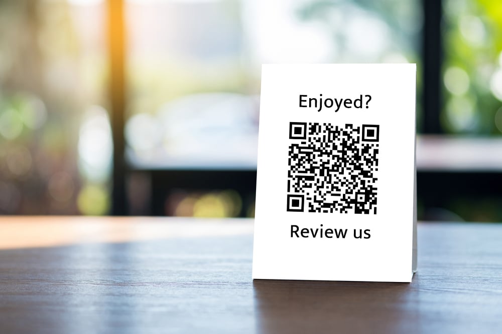 How to collect reviews in-store with QR code
