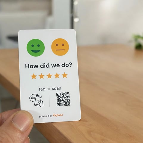 NFC review card